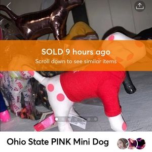 ❌SOLD❌Ohio State PINK Dog